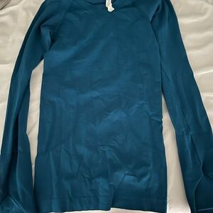 Teal Long Sleeve Top